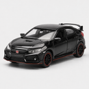 Miniatura Honda Civic Type R 1:32 – Portas, Capô e Porta-Malas Abríveis