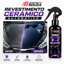 Spray Cerâmico Automotivo 3 em 1 – Brilho, Proteção e Repelência