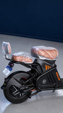 Scooter Elétrica 800W com Banco Duplo e Autonomia de até 60 km - Preta