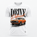 Camiseta Drive Different — Coleção Primeira Marcha