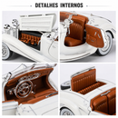 Miniatura Mercedes-Benz 500K 1936 Conversível 1:24 em Metal