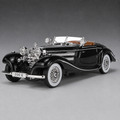 Miniatura Mercedes-Benz 500K 1936 Conversível 1:24 em Metal