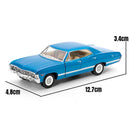 Miniatura Chevrolet Impala 1967 Kinsmart 1:43 em Metal – Portas Abríveis